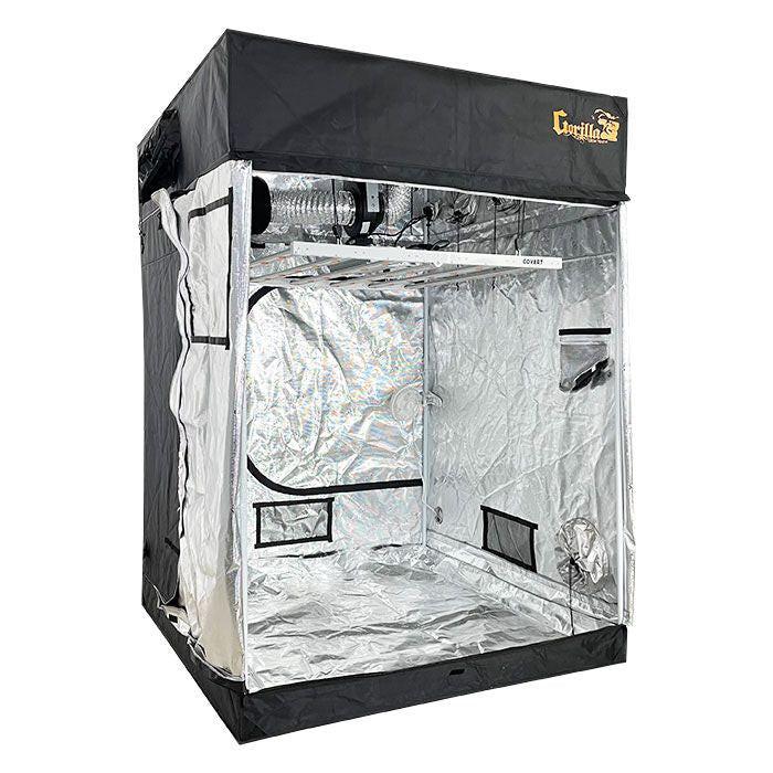 60x60 grow tent kit Gorilla Grow Tent 5' x 5' Covert PRO LED Grow Tent Kit