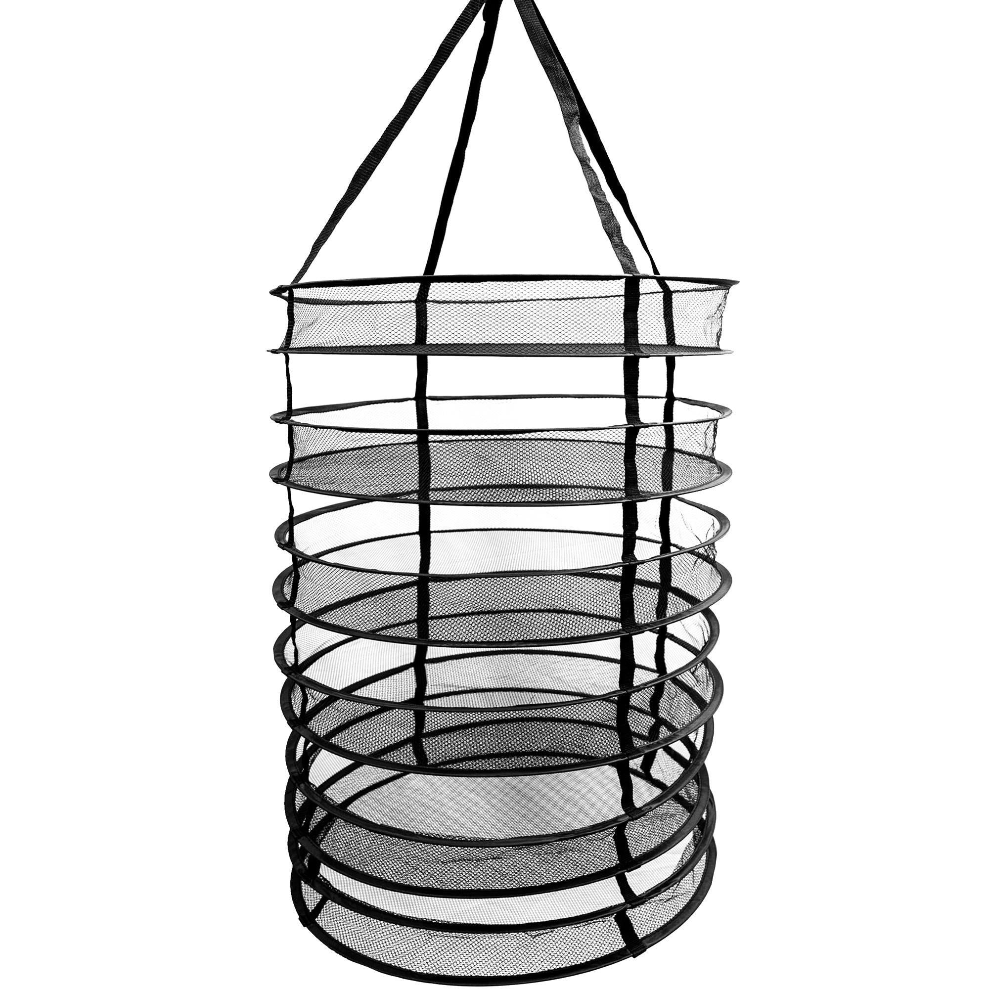 Common Culture 24in Collapsible Hanging Herb Drying Rack System.