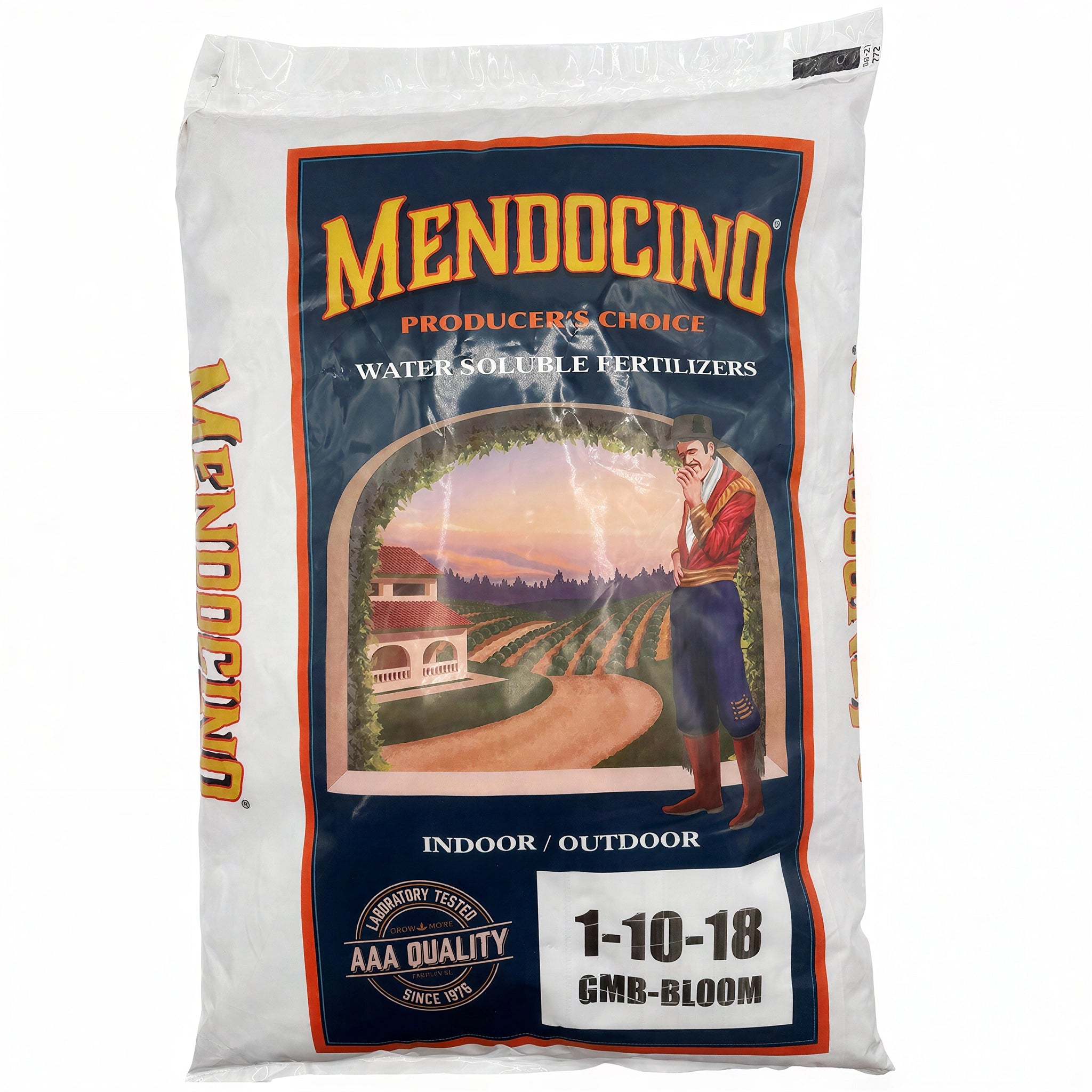 Grow More Mendocino Producer's Choice Vegetative Bloom 01-10-18, 25 lbs.
