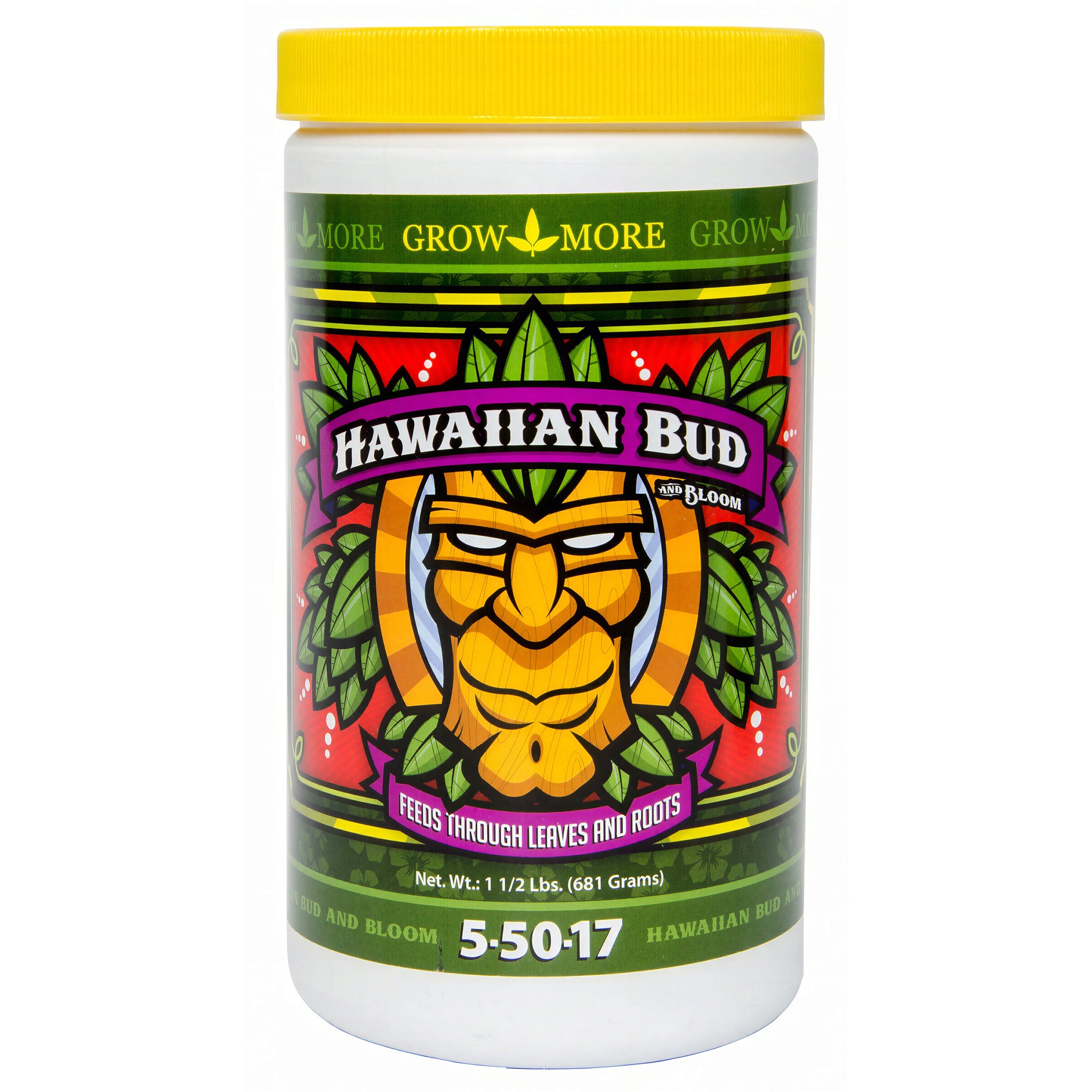 Grow More Hawaiian Bud 5-50-17, 1.5 lb.