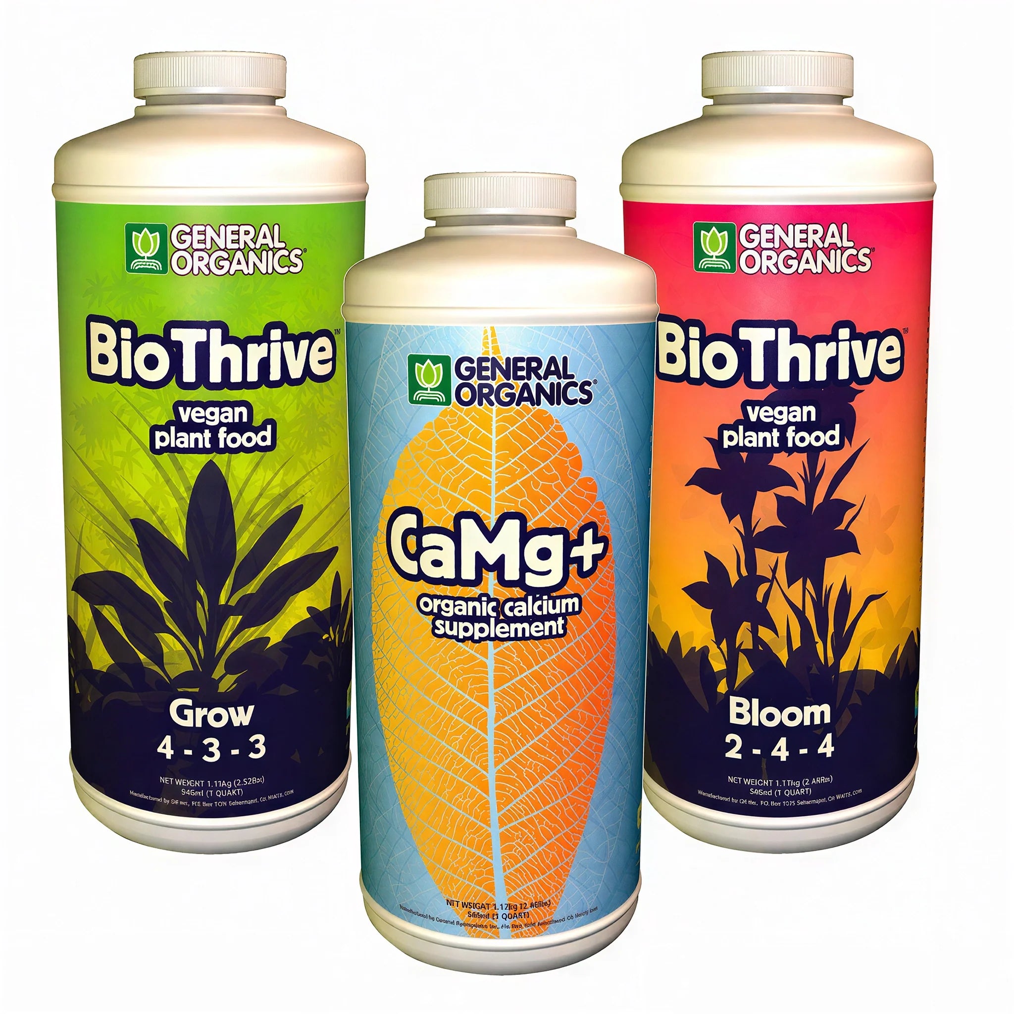 General Organics BioThrive Basic Soil Nutrient Package - Small