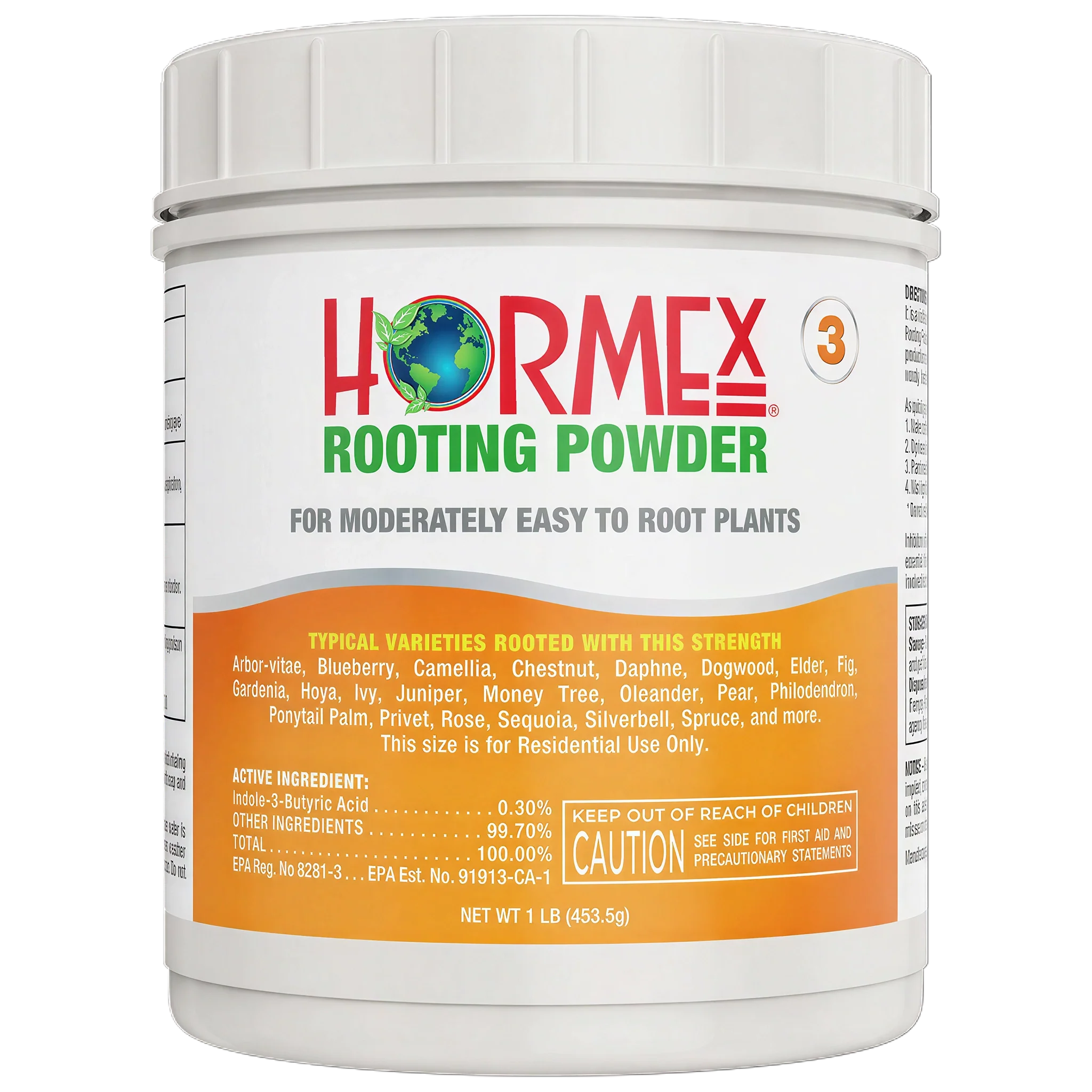 Hormex Rooting Powder #3, 1 lb.
