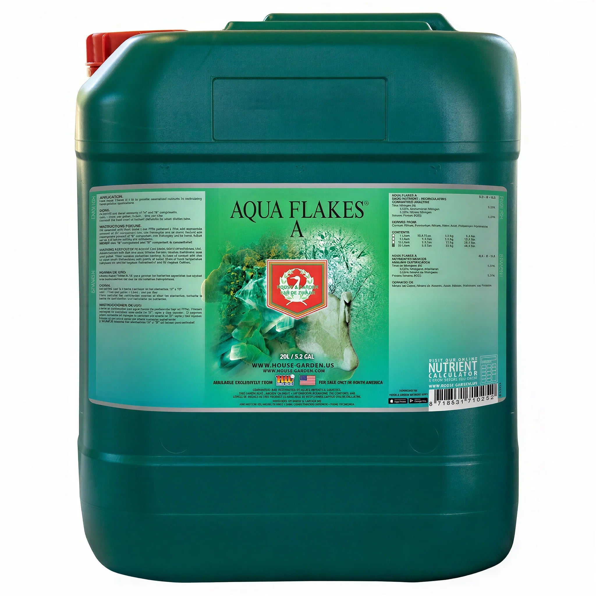 House and Garden Aqua Flakes A