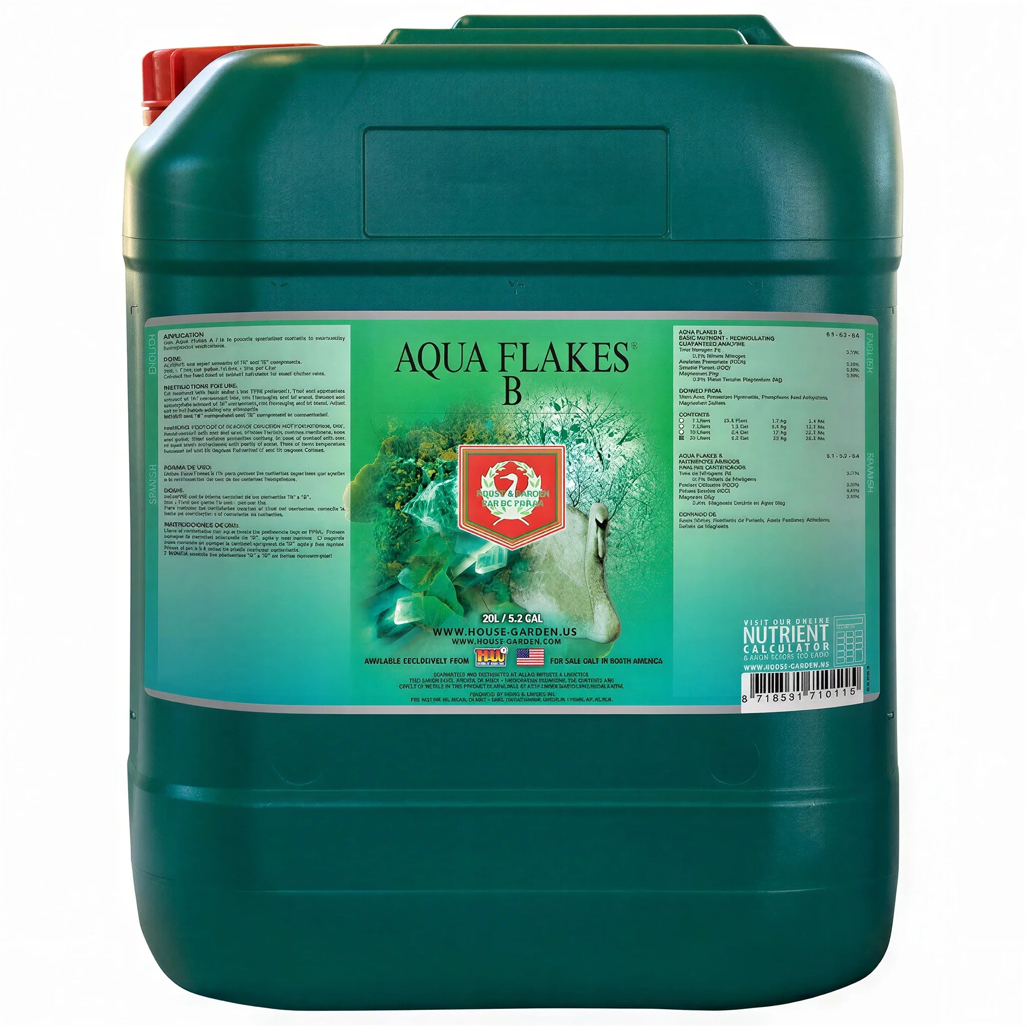 House and Garden Aqua Flakes B