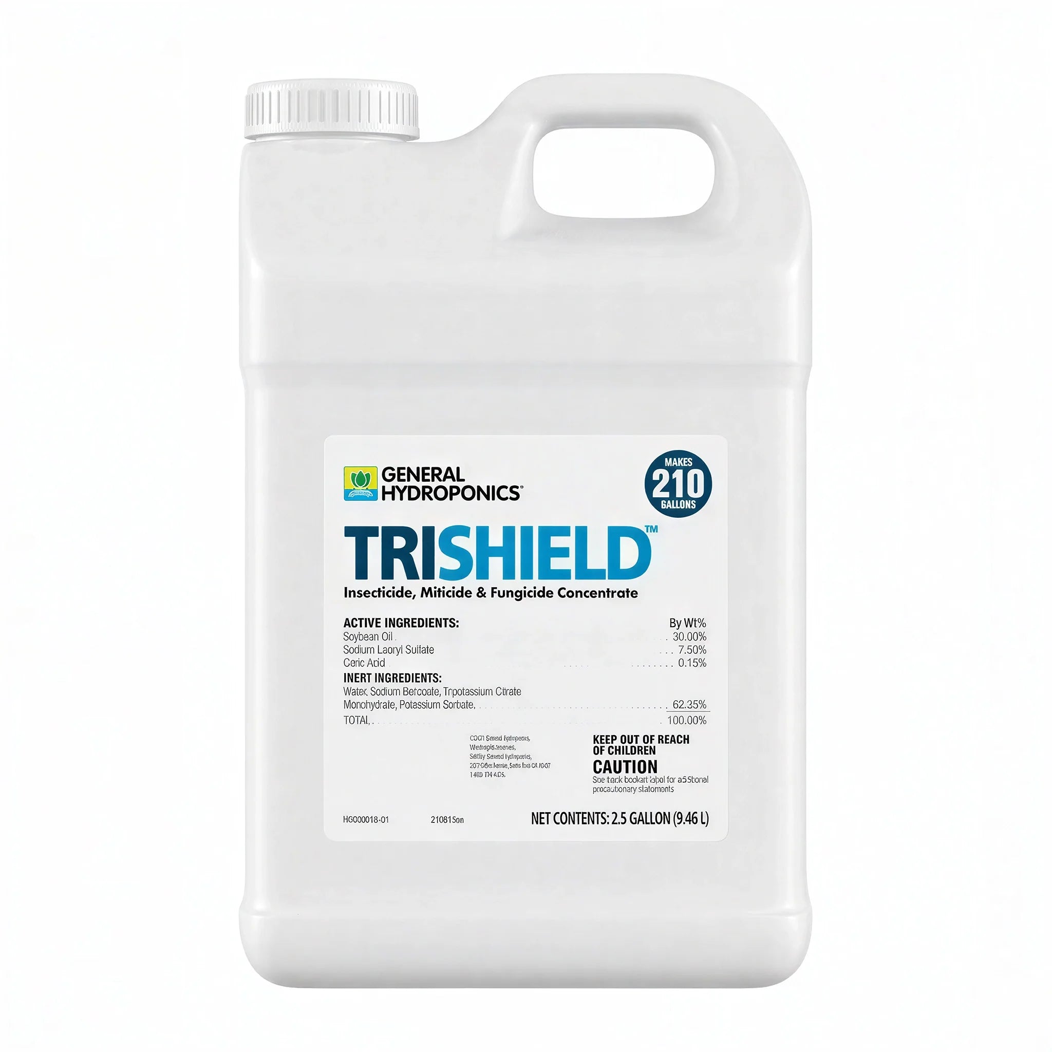 General Hydroponics TriShield Insecticide, Miticide & Fungicide Concentrate