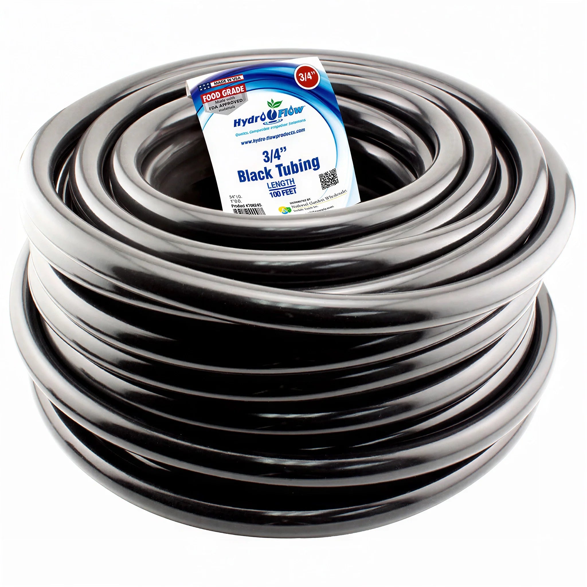 Hydro Flow Black Vinyl Tubing
