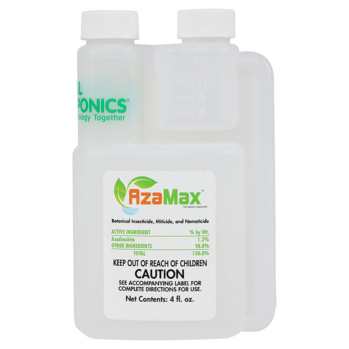 General Hydroponics AzaMax Insecticide, Miticide, & Nematicide Concentrate