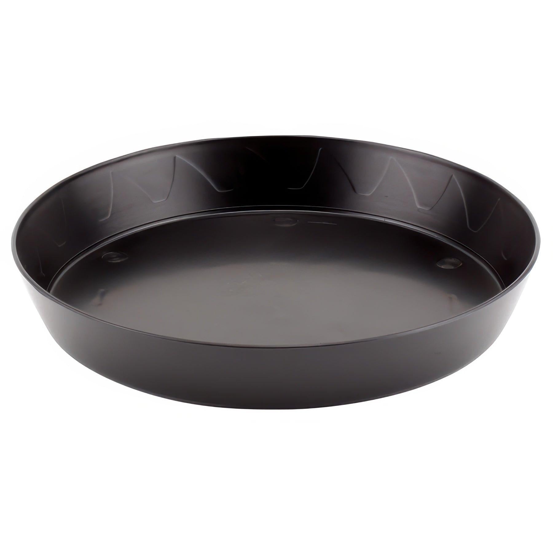 Gro Pro Heavy Duty Black Saucer - 8 in. - Pack of 100