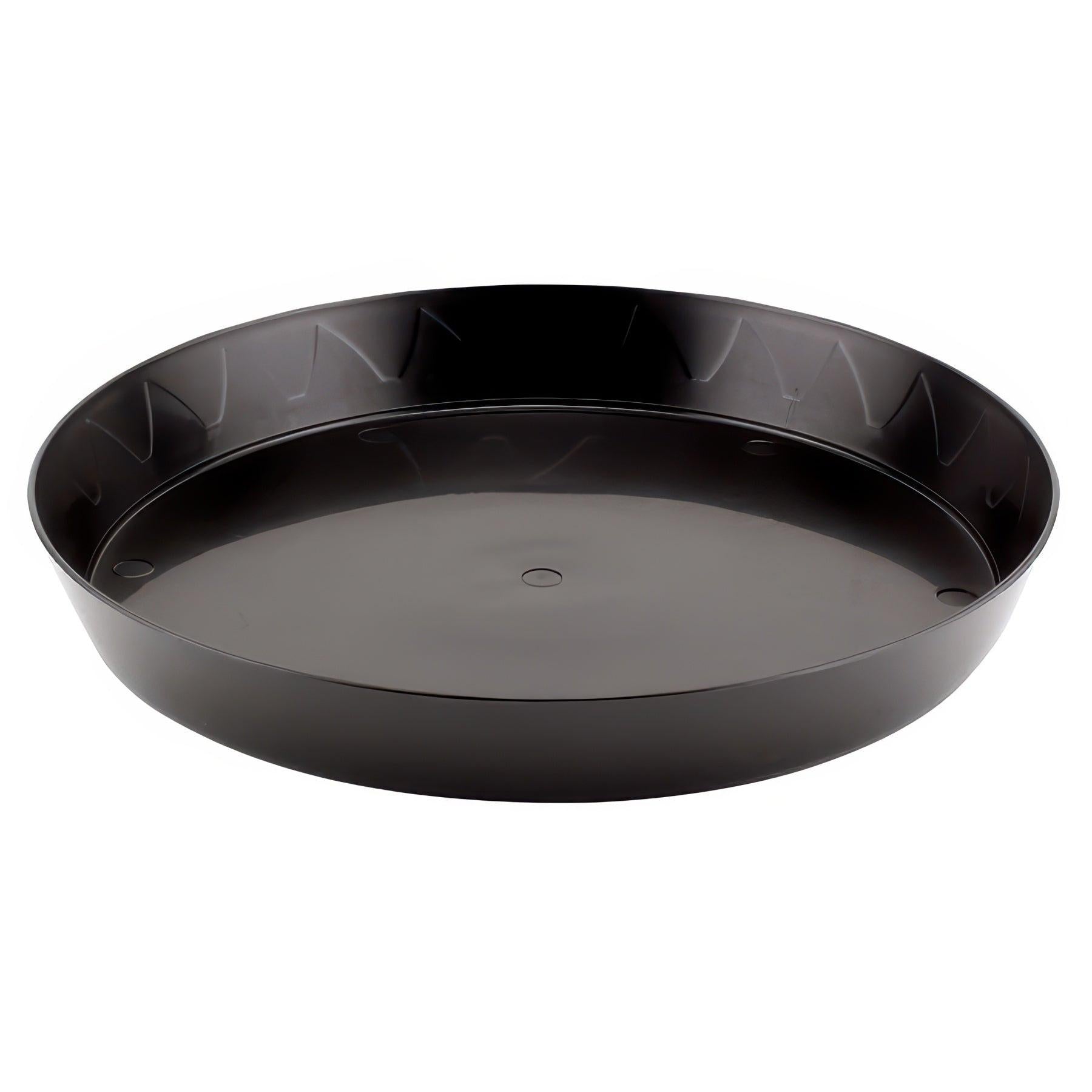 Gro Pro Heavy Duty Black Saucer - 10 in. - Pack of 100