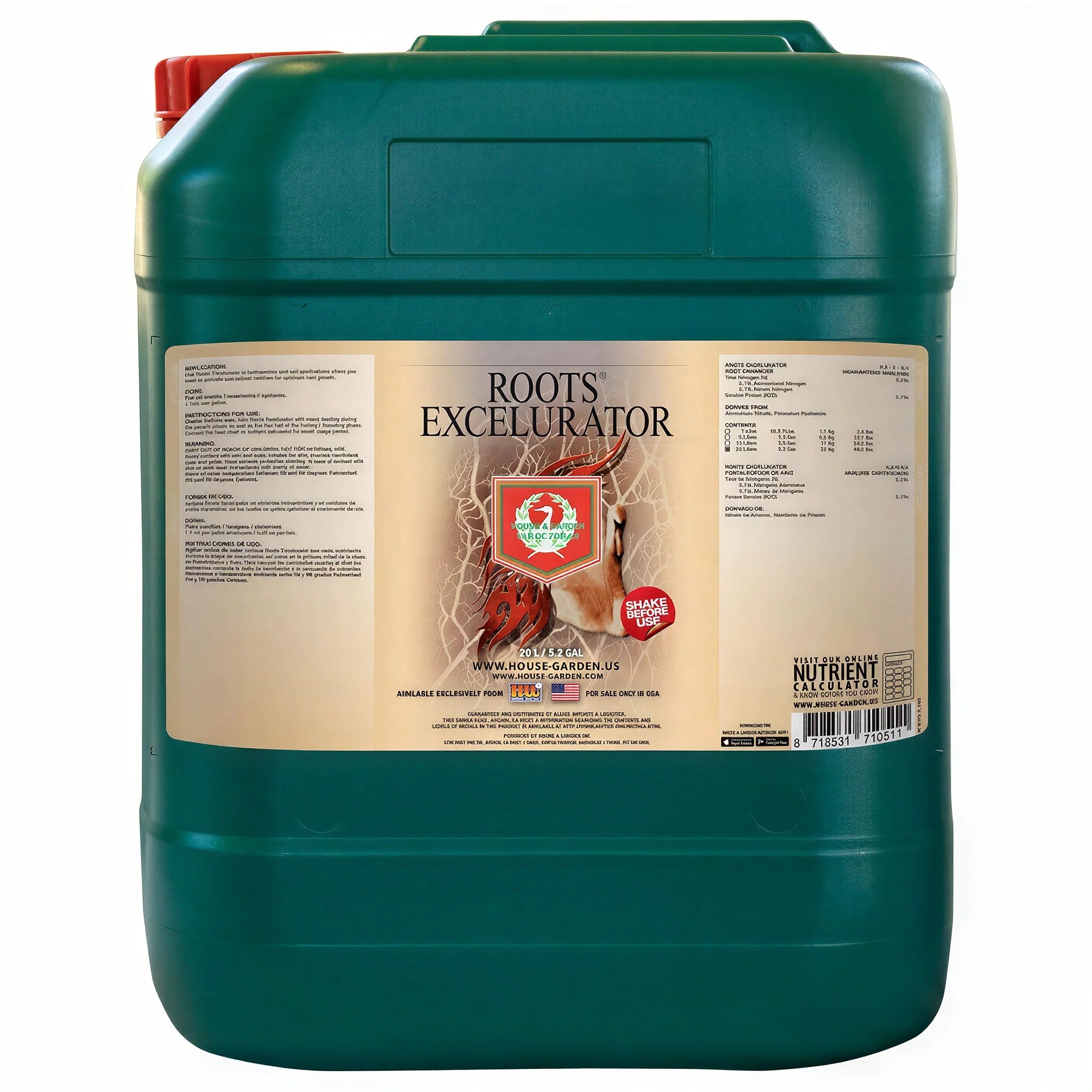 House and Garden Root Excelurator Silver