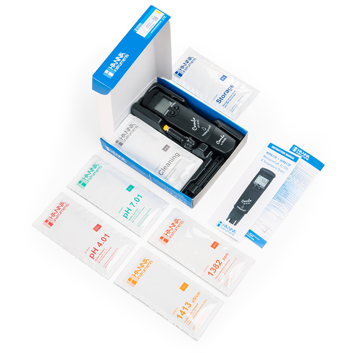 Hanna Instruments Combo pH/EC/TDS/C/PPM Tester