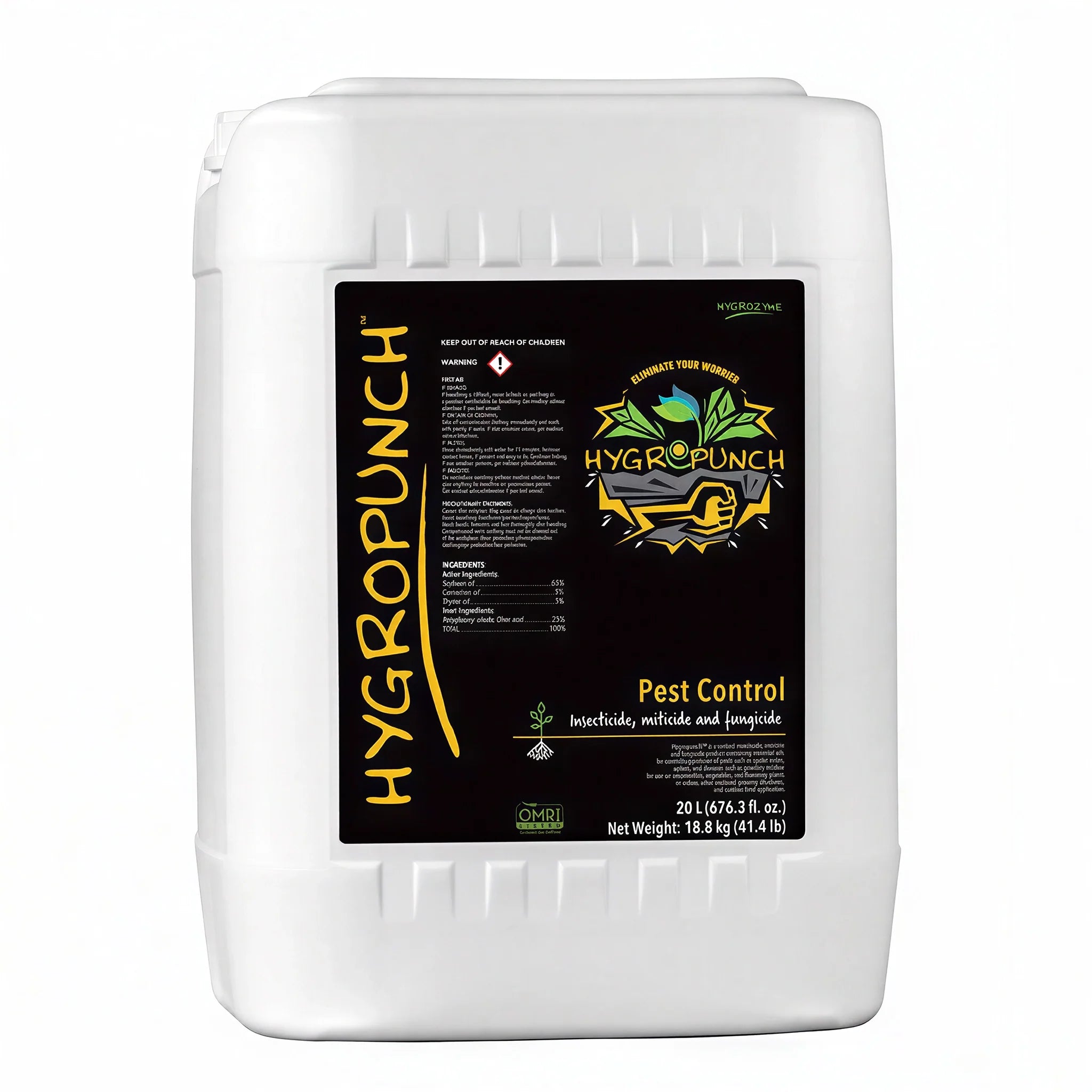 Hygrozyme Hygropunch Insecticide & Fungicide, 20L