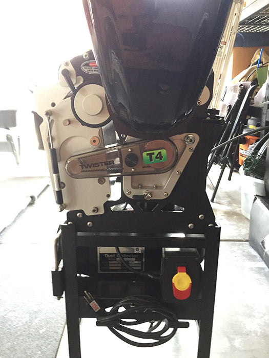 Twister T4 VSC Trimming Machine with Leaf Collector Vacuum & 2 Standard Tumblers