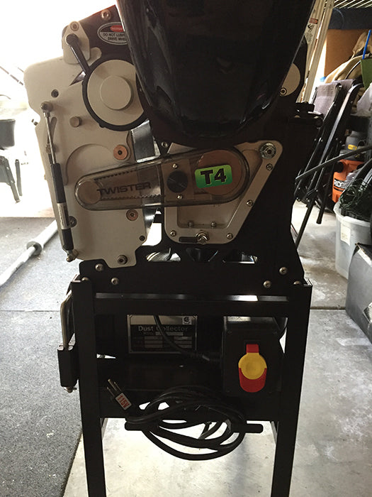 Twister T4 VSC Trimming Machine with Leaf Collector Vacuum & 2 Standard Tumblers