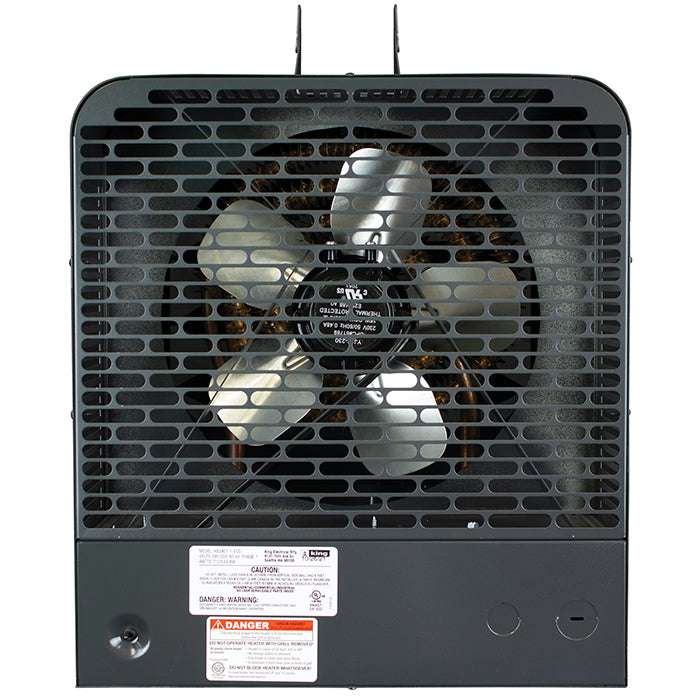 King Electric KB Platinum Unit Heater with Bracket, 1-3Ph, 7.5Kw - 208 Volt
