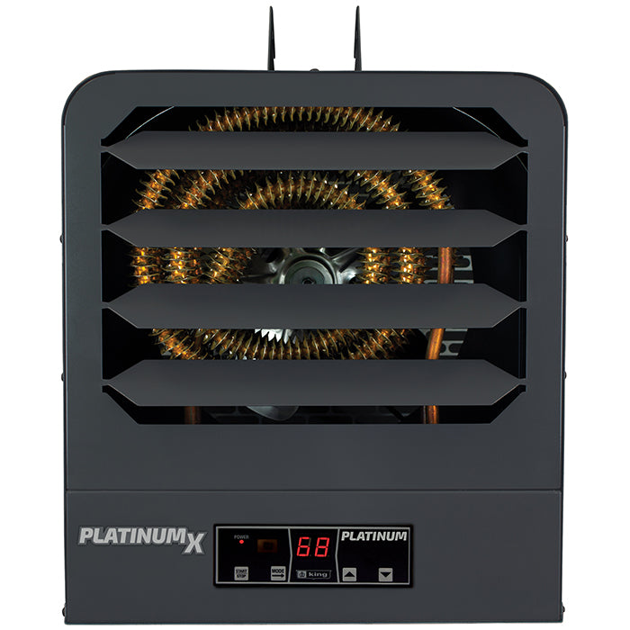 King Electric KB PlatinumX Heavy Duty Electronic Unit Heater, 10000 Watt, 1 Ph, 208 Volt