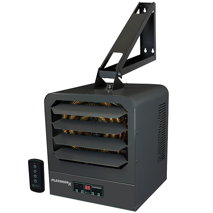 King Electric KB PlatinumX Heavy Duty Electronic Unit Heater, 10000 Watt, 1 Ph, 208 Volt