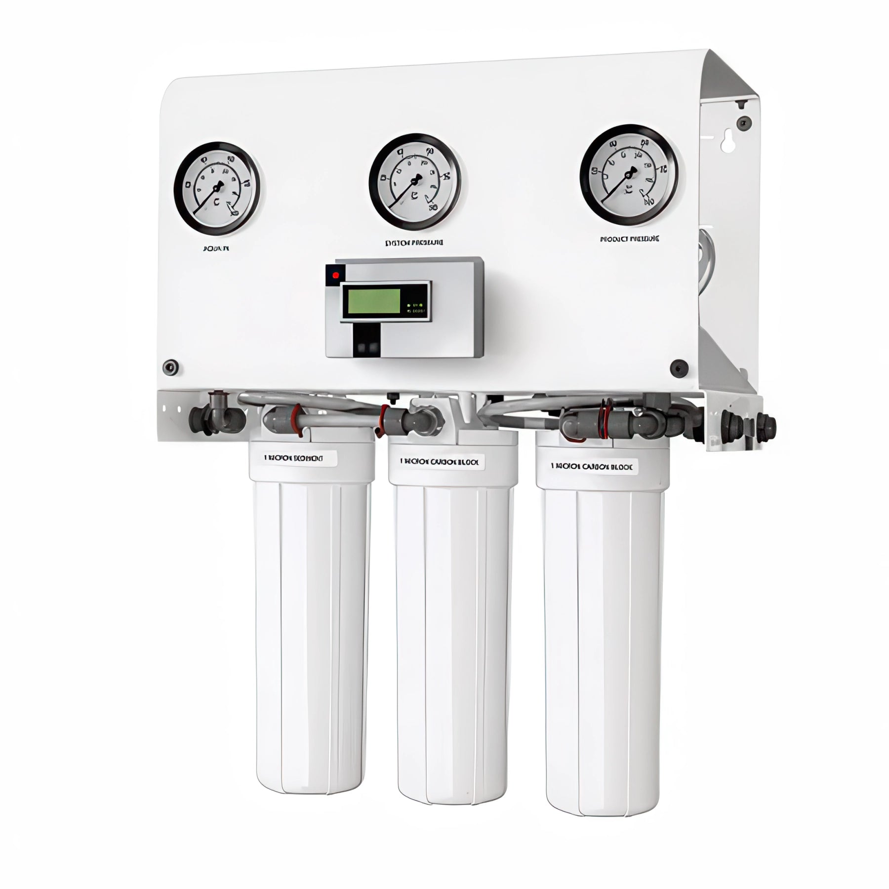 AXEON LP-500 Reverse Osmosis System, 120 Volt Pump, 10" Filters, 500 GPD