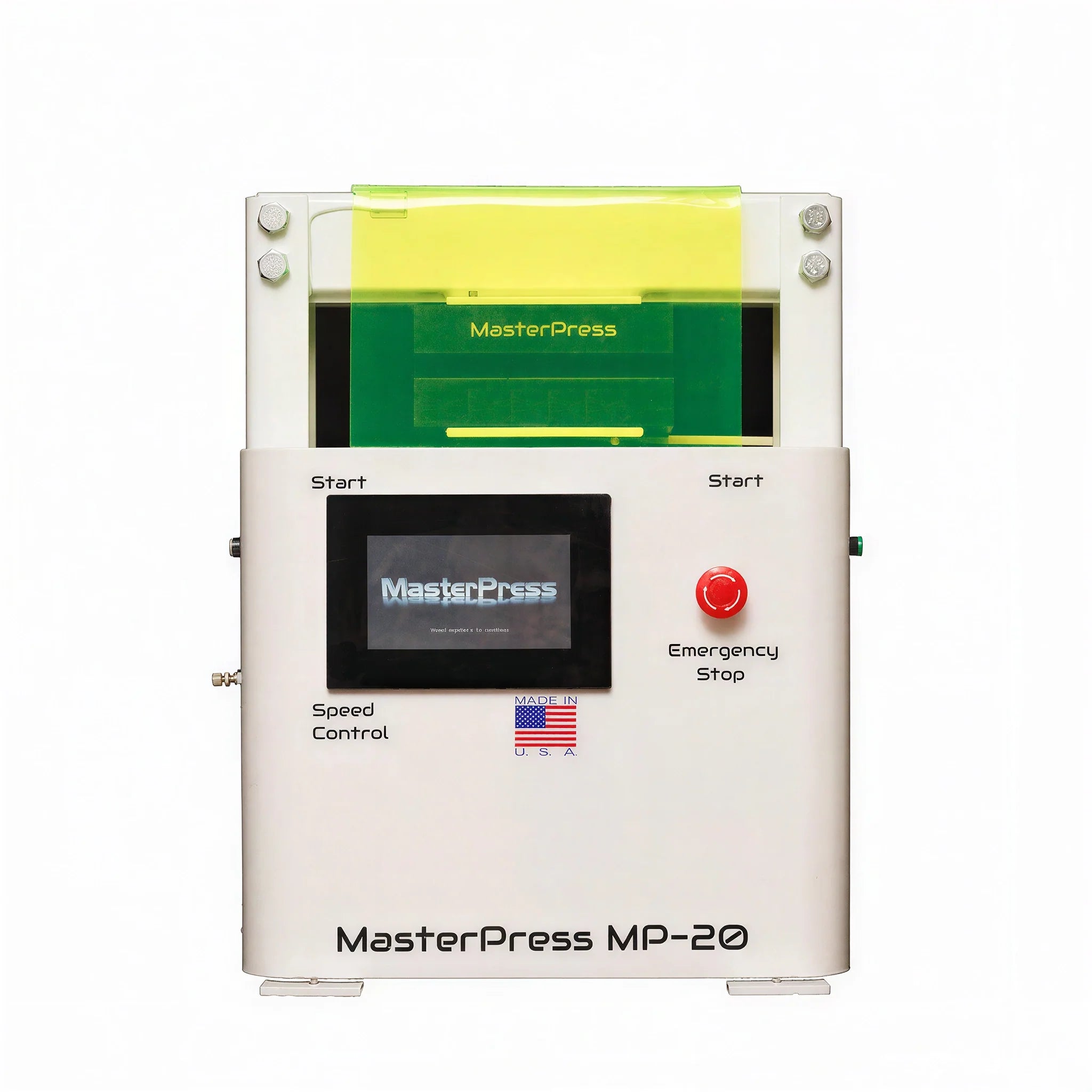 Master Press Programmable 20 Ton Dual Heated Plate Pneumatic Rosin Press
