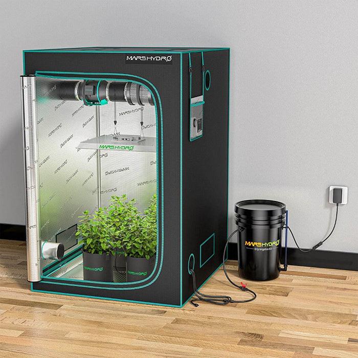 marbrasse hydroponics plant Mars Hydro Drip Irrigation KITS FOR 8 INDOOR GROWING PLANTS