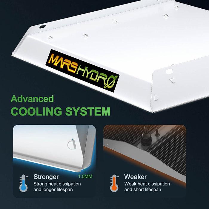 mars hydro 2x2 grow tent kit Mars Hydro TS 600 LED Grow Light + 2' x 2' Grow Tent + Inline Fan Combo with Speed Controller