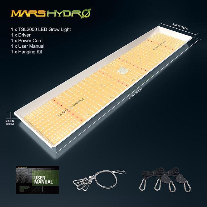 ライト・照明器具 Mars Hydro TSL 2000 Mars Hydro TSL 2000 300W Full Spectrum LED Grow Light