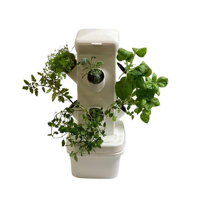 hydroponic vertical planter ExoTower Mini Hydroponic Garden Tower