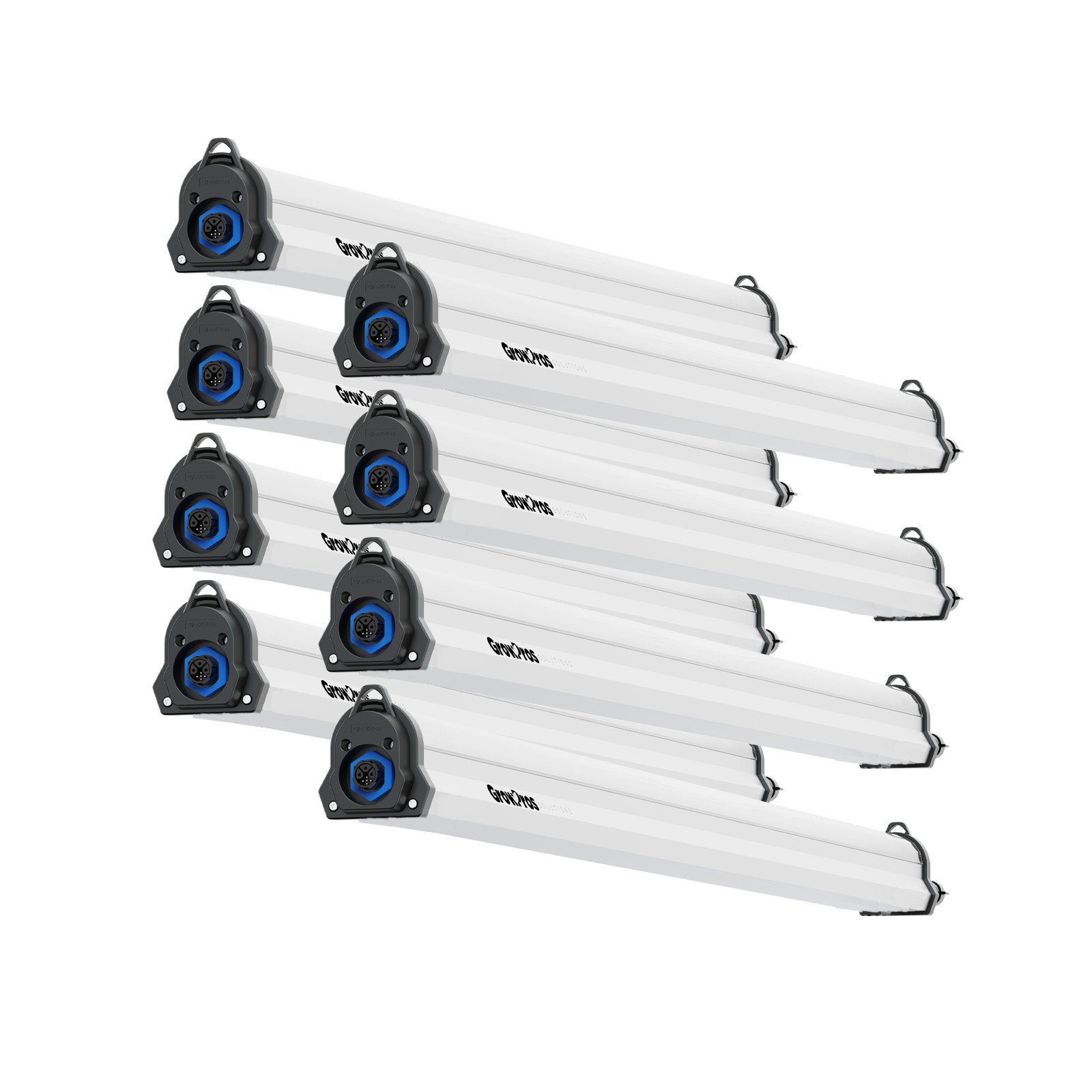Grow Pros Solutions 4-Foot Model 1 Under Canopy LED Grow Light Bar, Pack of 8