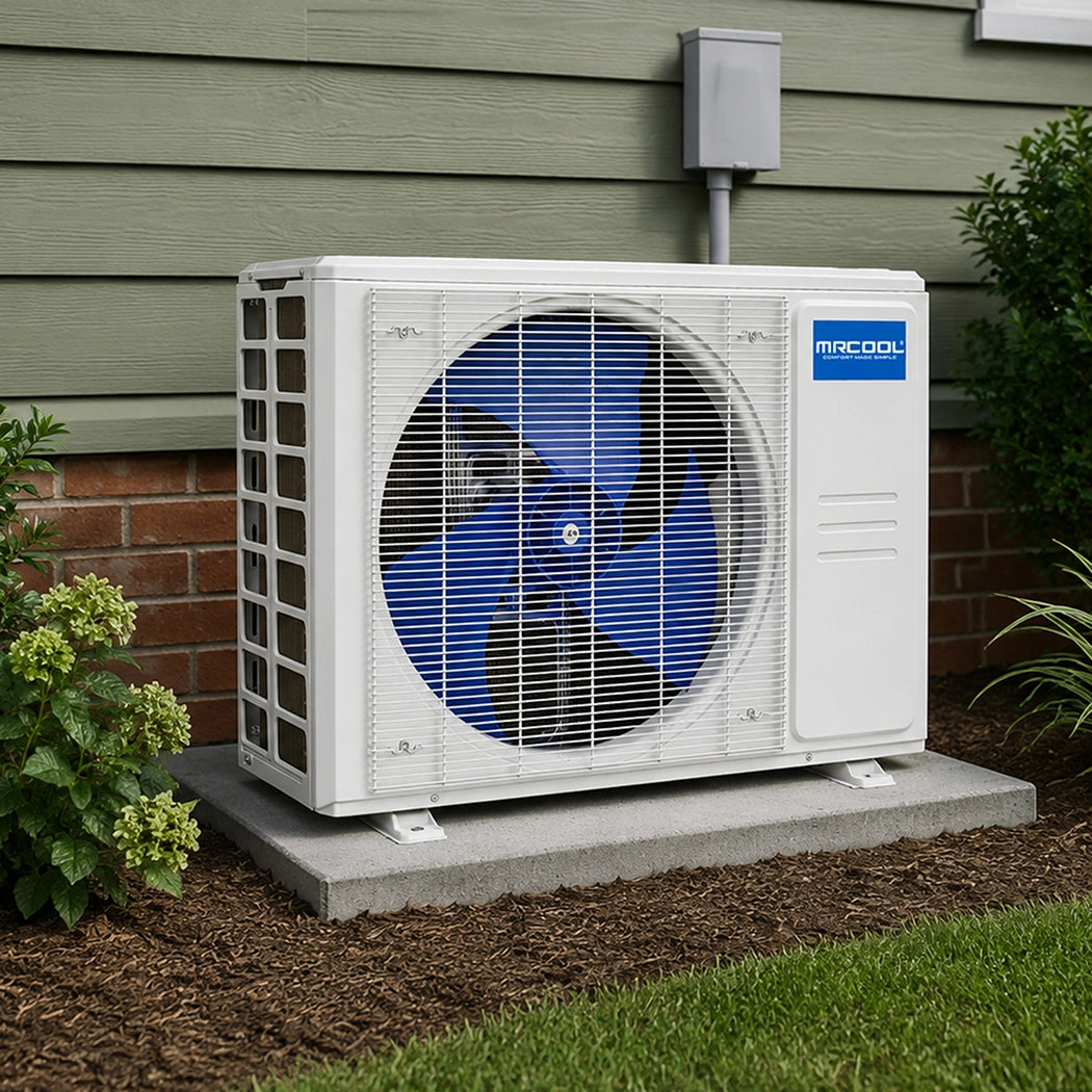 MRCOOL DIY EasyPro 5th Gen 12000 BTU Ductless Mini-Split Air Conditioner With Heat Pump, 11.5 Foot Line Set, PRO Cable Install Kit, & Enhanced WiFi Connectivity, 115 Volts