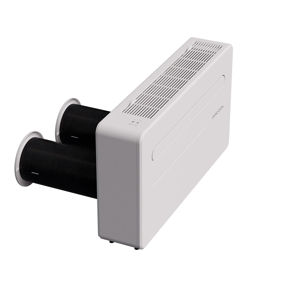 MRCOOL Monoblock MTHP Air Conditioner & Dehumidifier With Heat Pump, Install Kit, & Enhanced WiFi Connectivity, White, 115 Volt