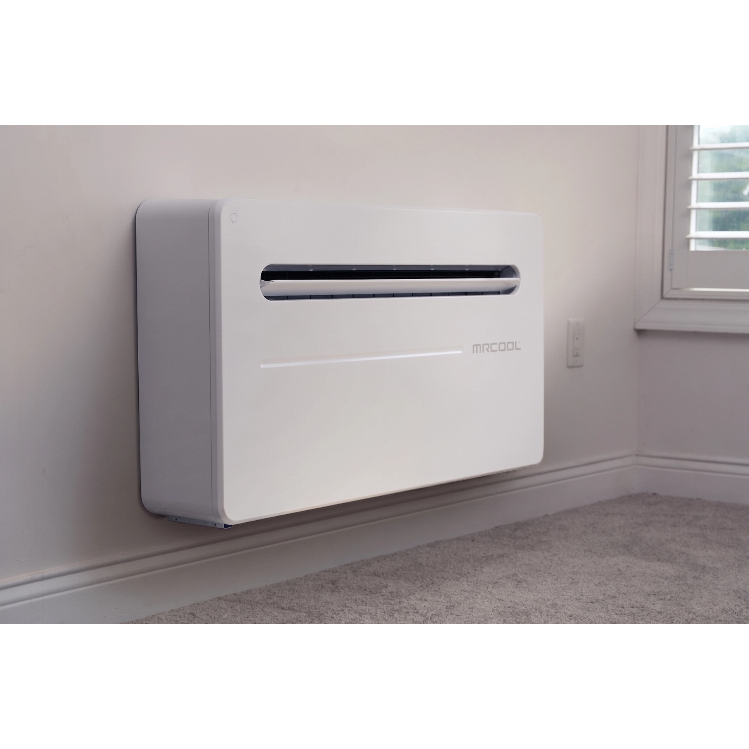 MRCOOL Monoblock MTHP Air Conditioner & Dehumidifier With Heat Pump, Install Kit, & Enhanced WiFi Connectivity, White, 115 Volt