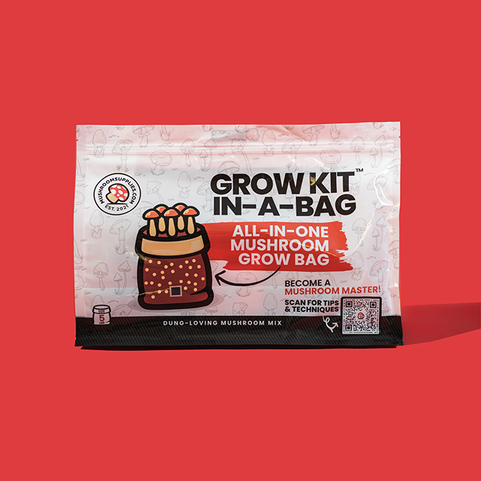 Mushroom Supplies All In One Mushroom Grow Kit In-A-Bag, 5 lb