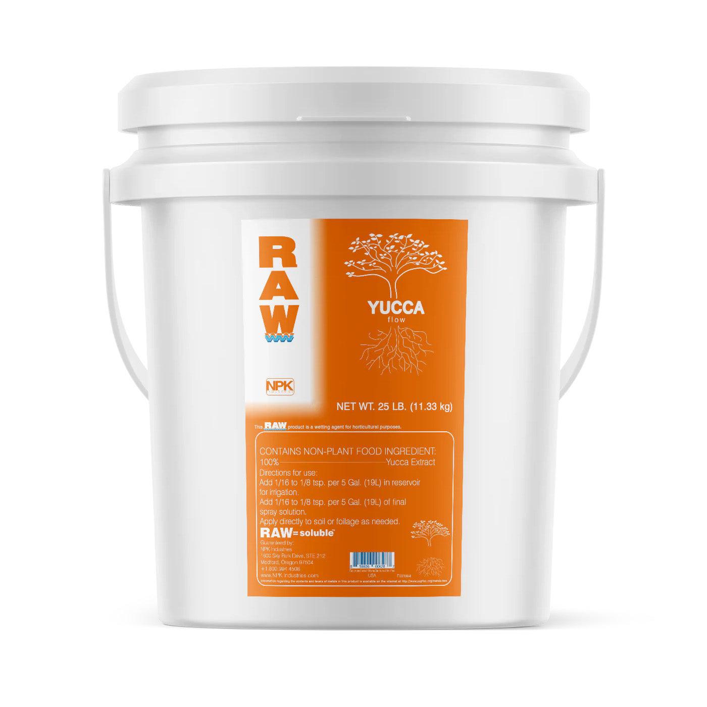 Yucca Oil NPK Industries RAW Dry Yucca, 25 lb - Nutrient Supplement