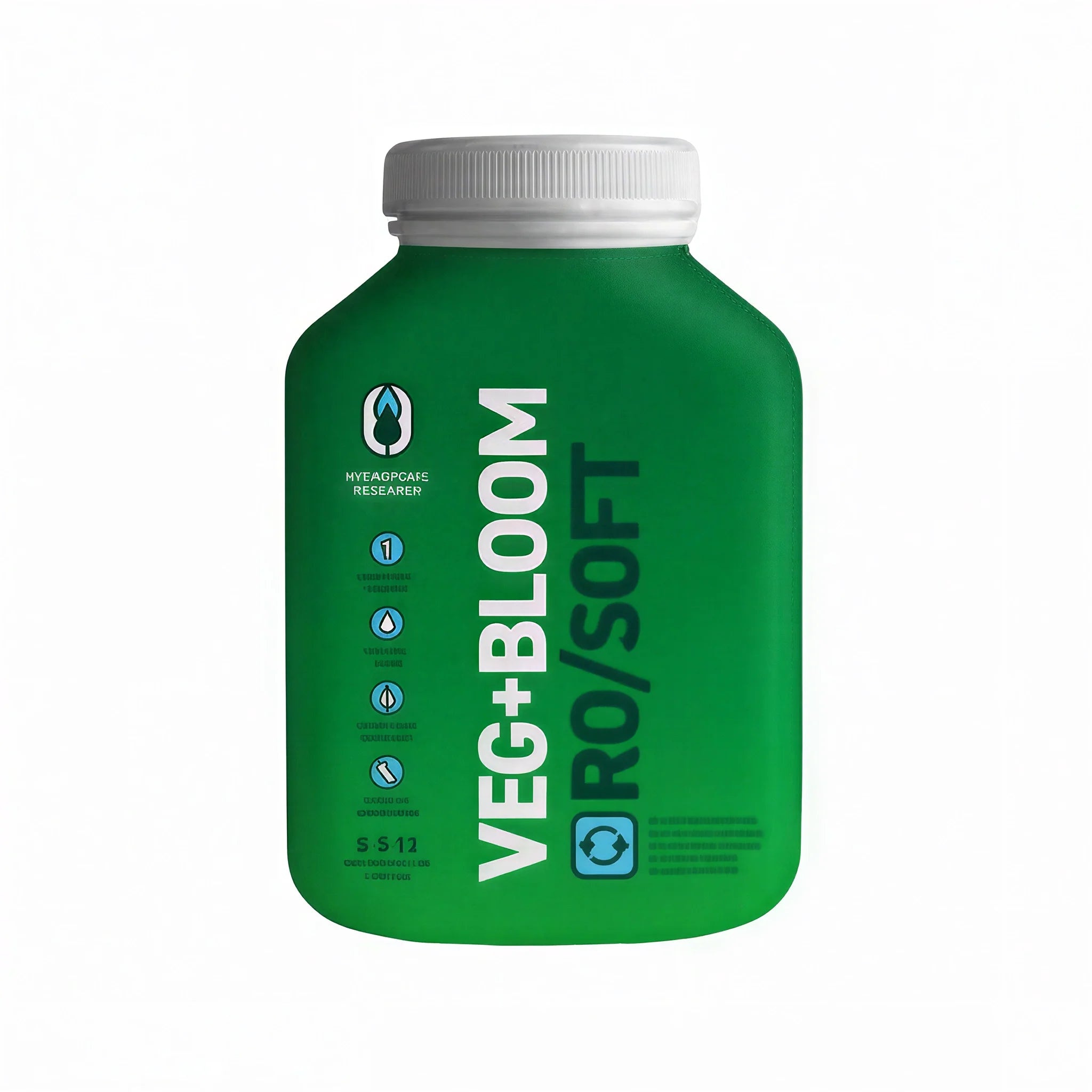 Hydroponic Research Veg+Bloom RO Soft Base One Part Powder Nutrient