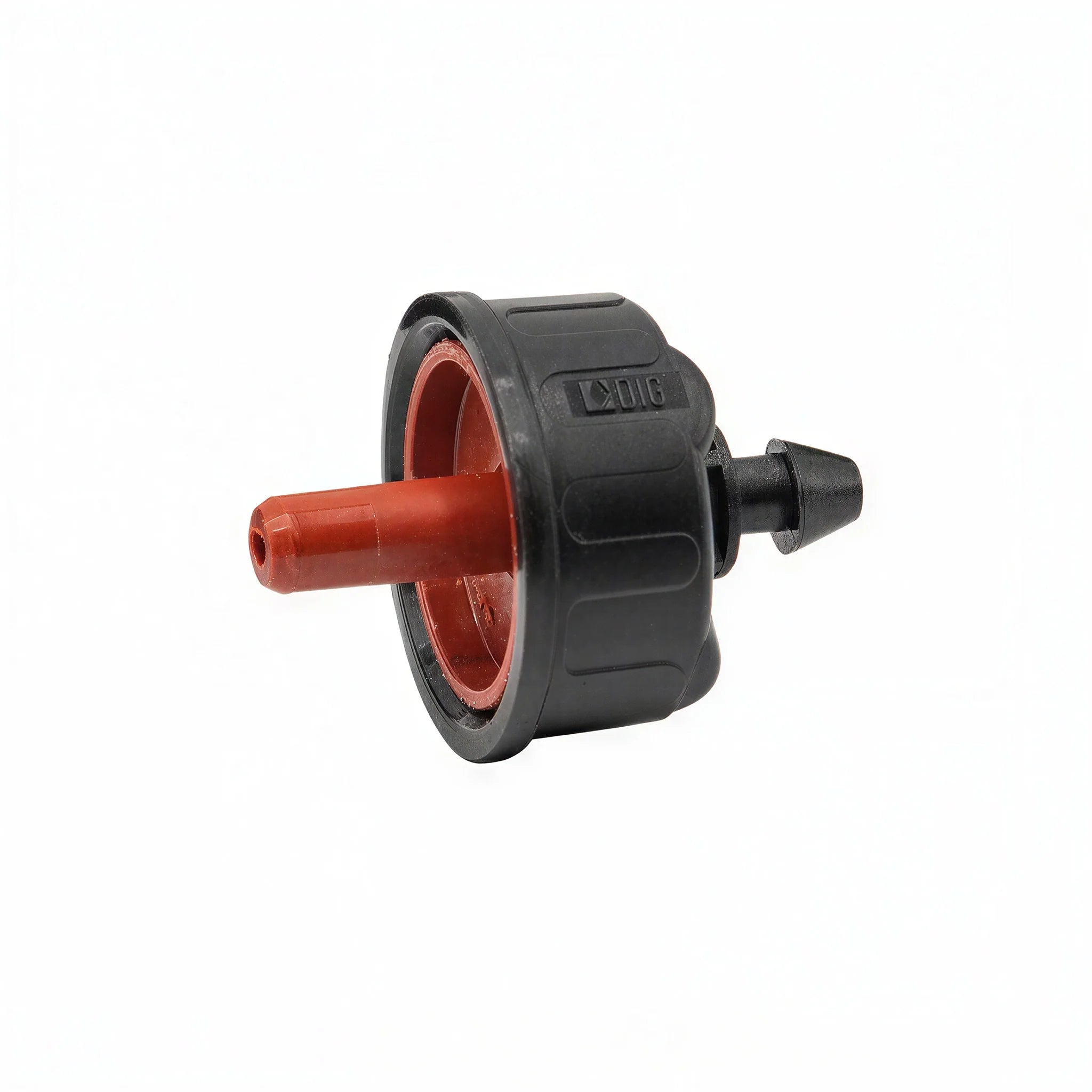 DIG Online Self-Flushing Pressure Compensating Button Drip Emitter, Red, 4 GPH - Pack of 300