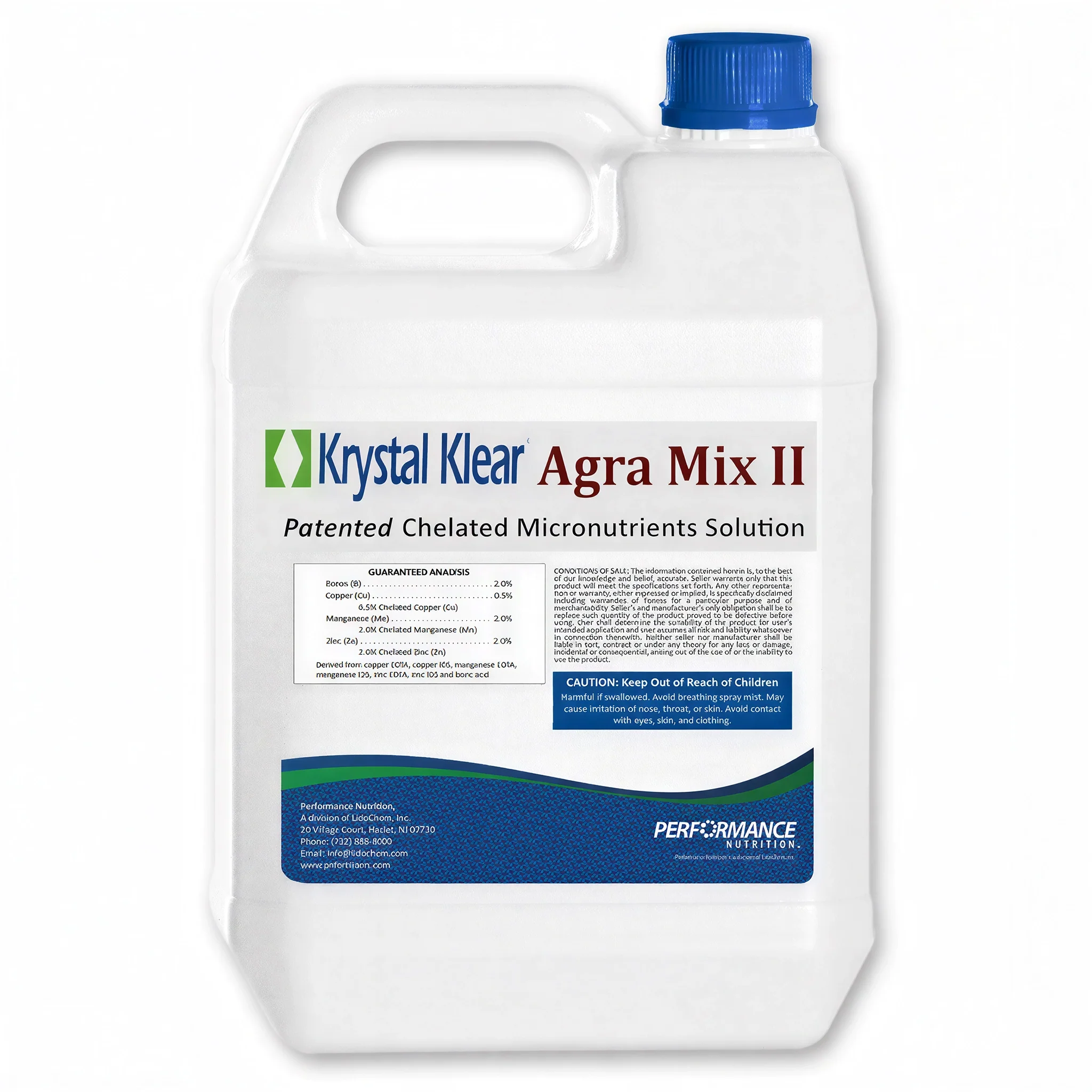 Performance Nutrition Krystal Klear Agra Mix II, 2.5 Gallon