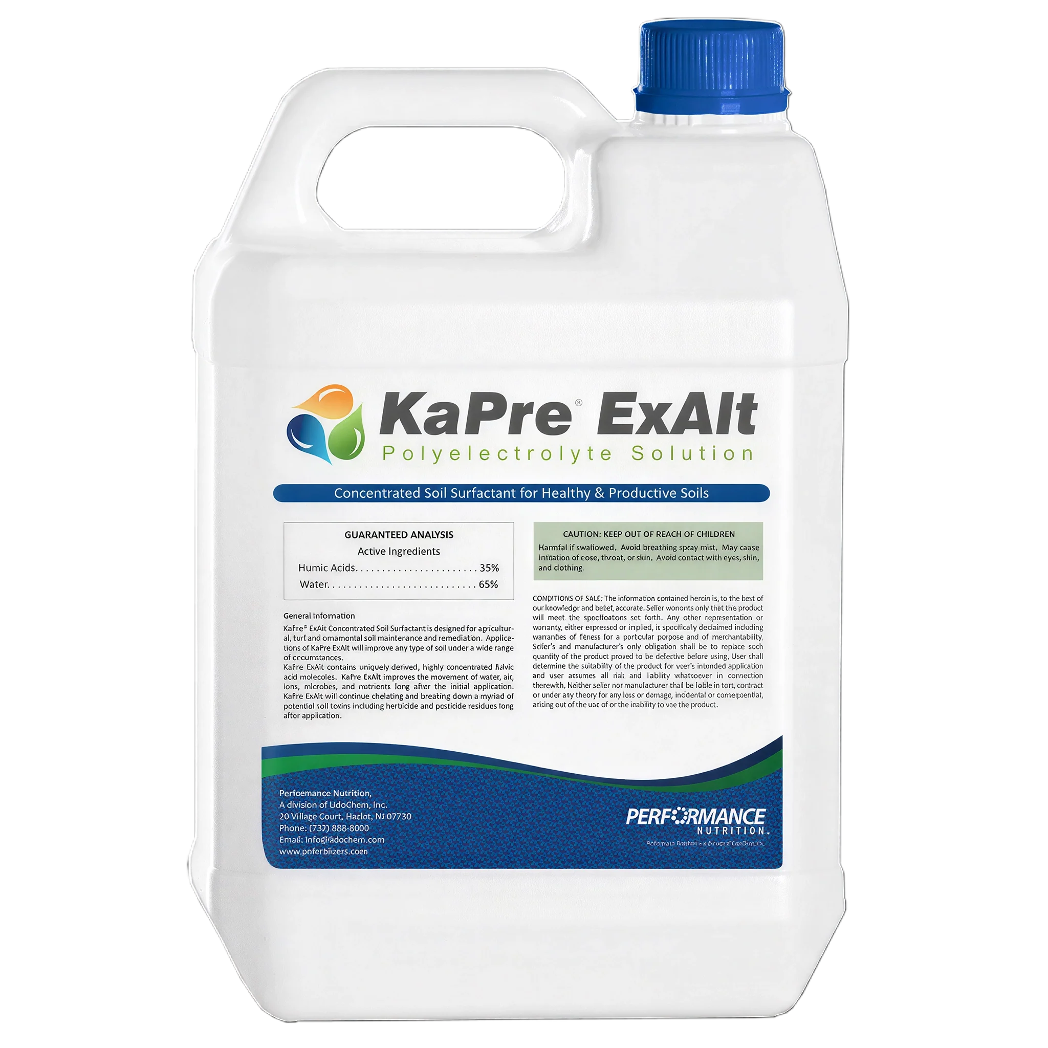 Performance Nutrition KaPre ExAlt, 2.5 Gallon