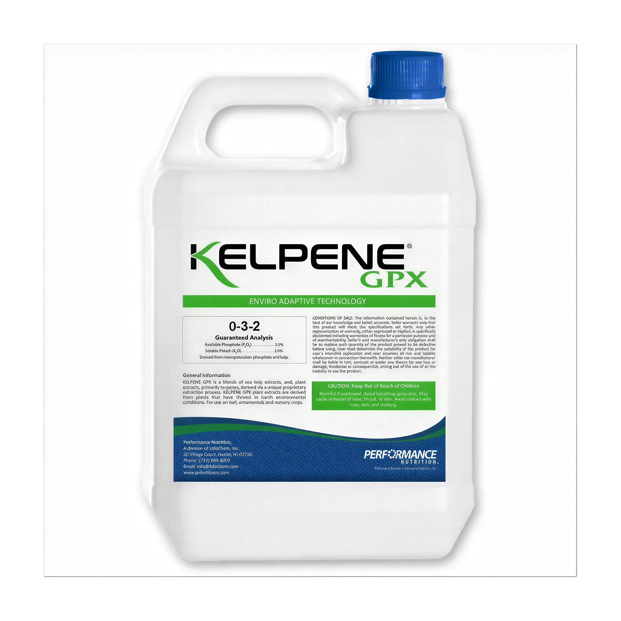 Performance Nutrition Kelpene GPX 0-3-2, 2.5 Gallons