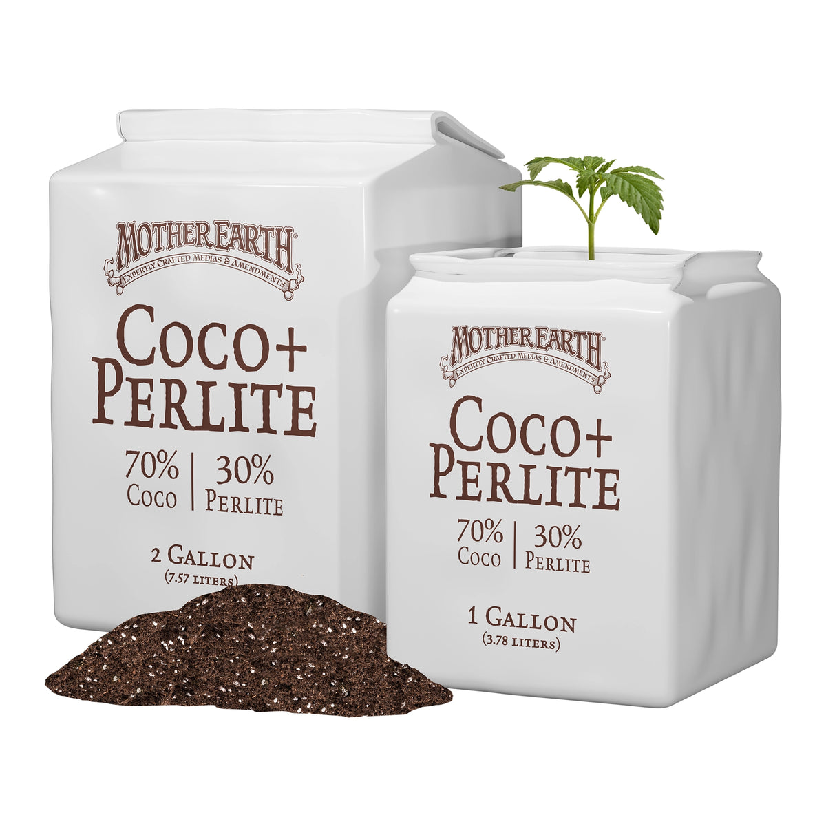 Mother Earth Coco + Perlite Plant In Bag