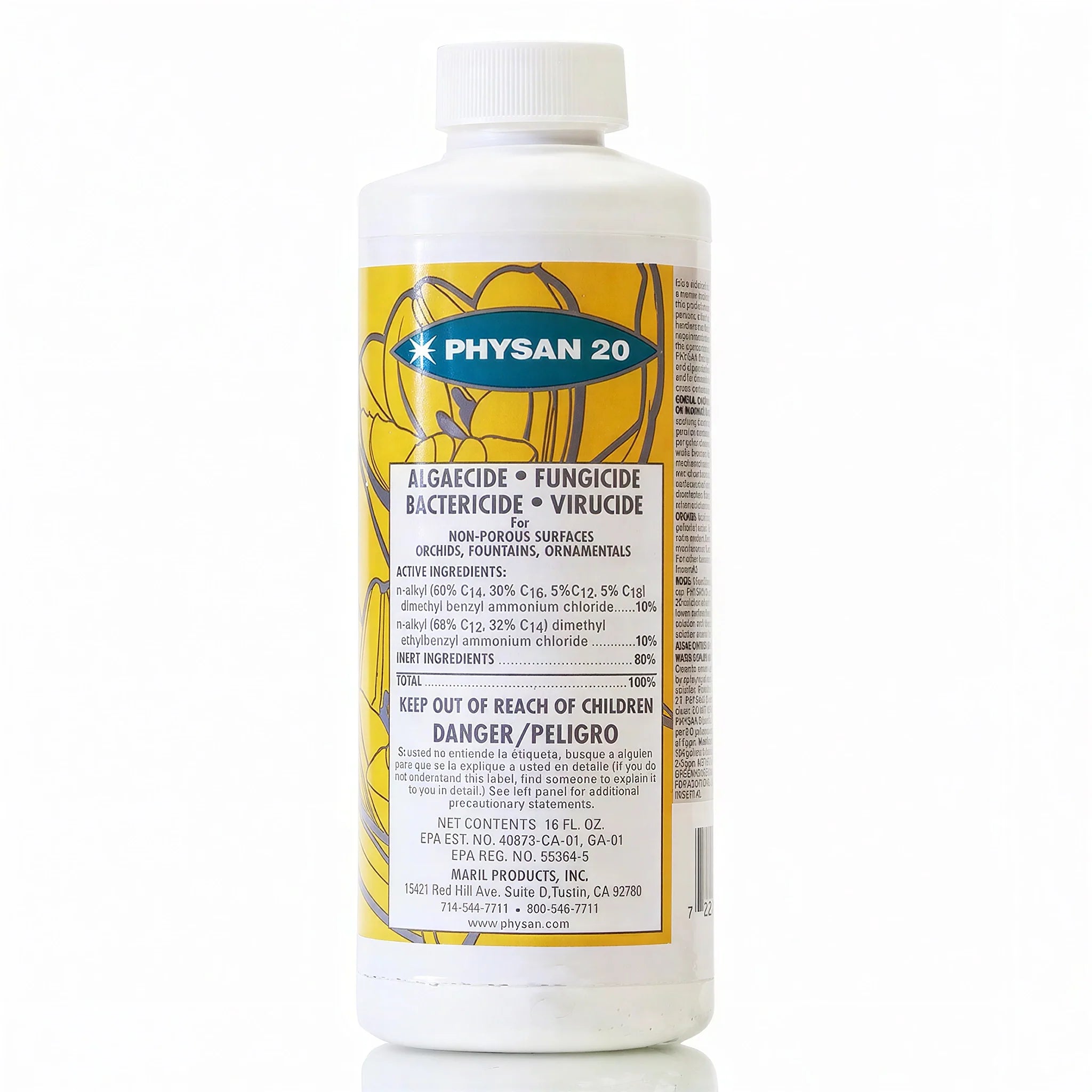 Physan 20 Fungicide, Algaecide and Disinfectant Concentrate