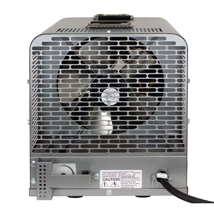 King Electric PKB Ducted Industrial Portable Unit Heater, 10000 Watt, 1 Ph, 208/240 Volt