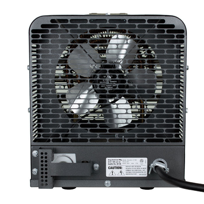 King Electric PKB Industrial Portable Unit Heater, 5000 Watt, 1 Ph, 208 Volt