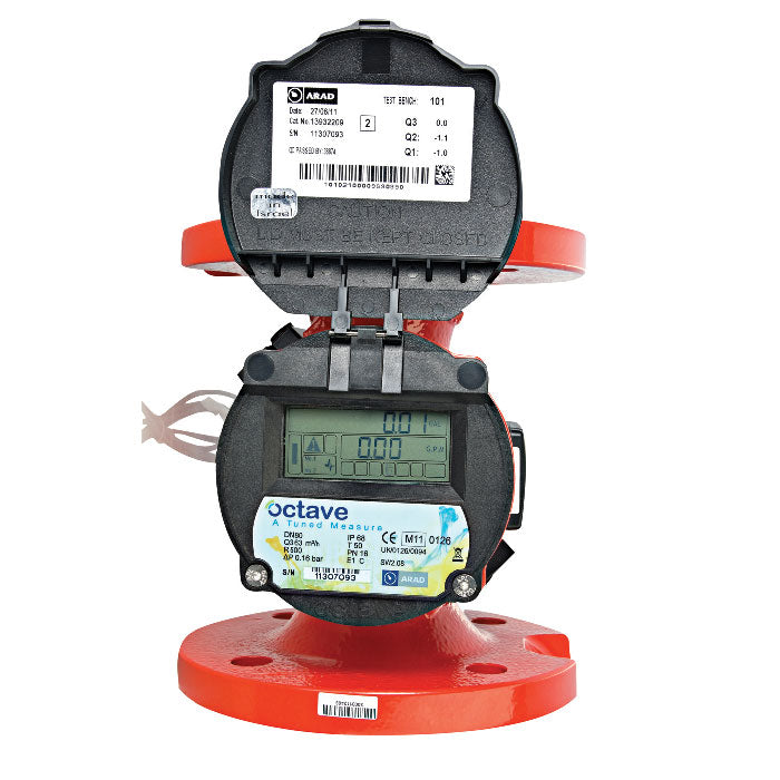 Netafim Octave Water Meter, 3 Inch - 10 Gallons per Pulse