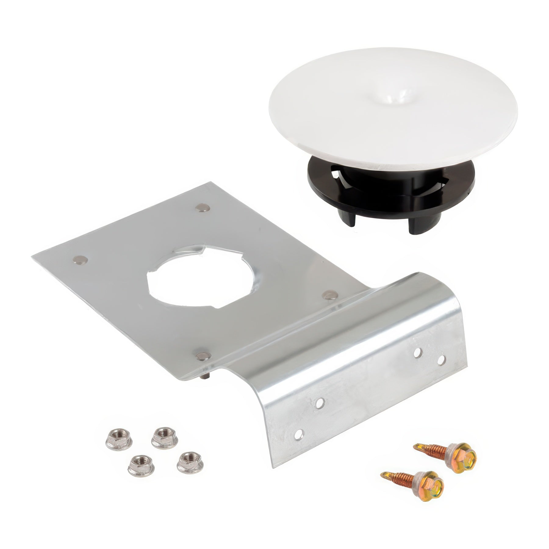 J&D Manufacturing PSC Mounting Inflation Blower Motor Bracket with Deflector