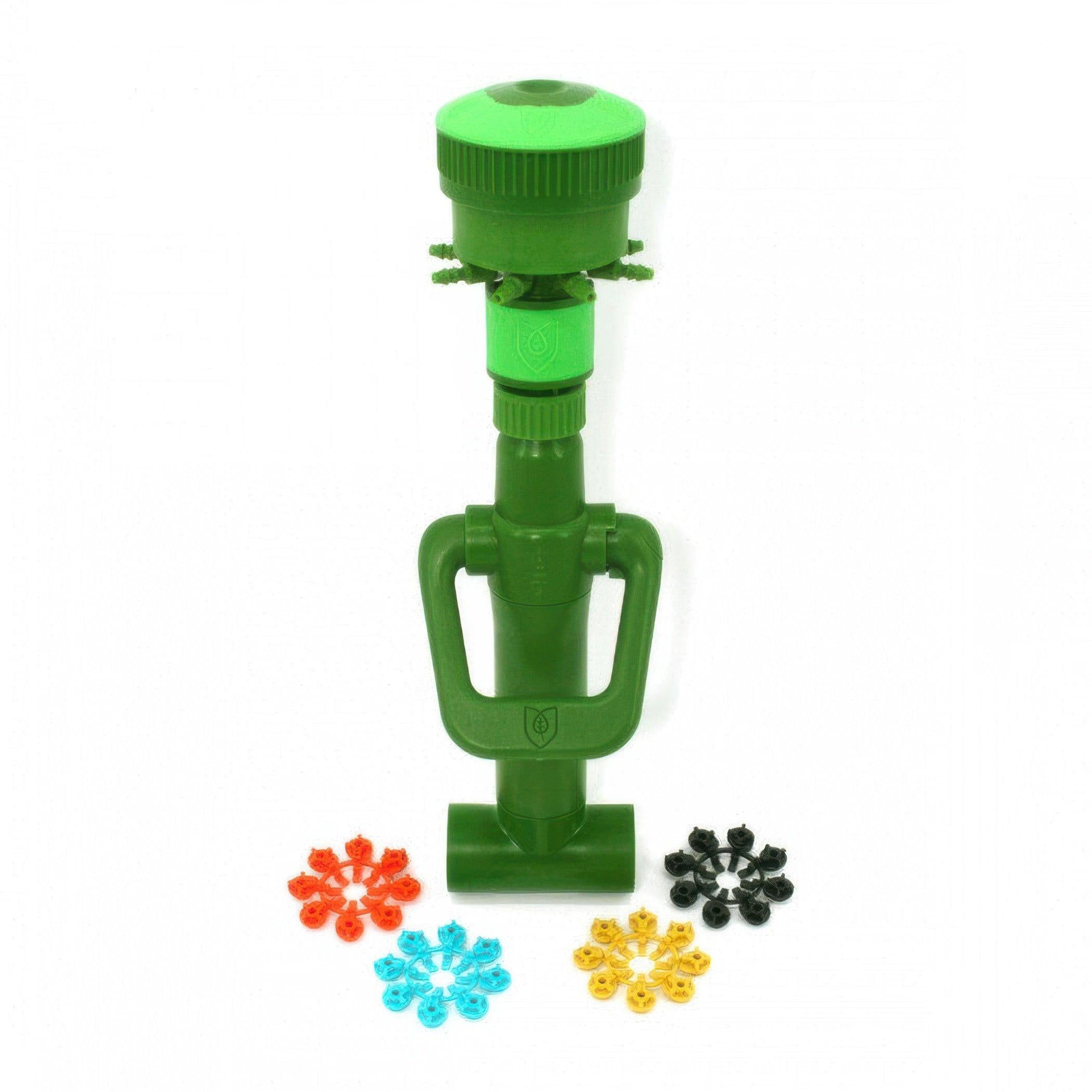 FloraFlex Quick Disconnect Pipe System Multi Flow Bubbler Tee, 1 Inch