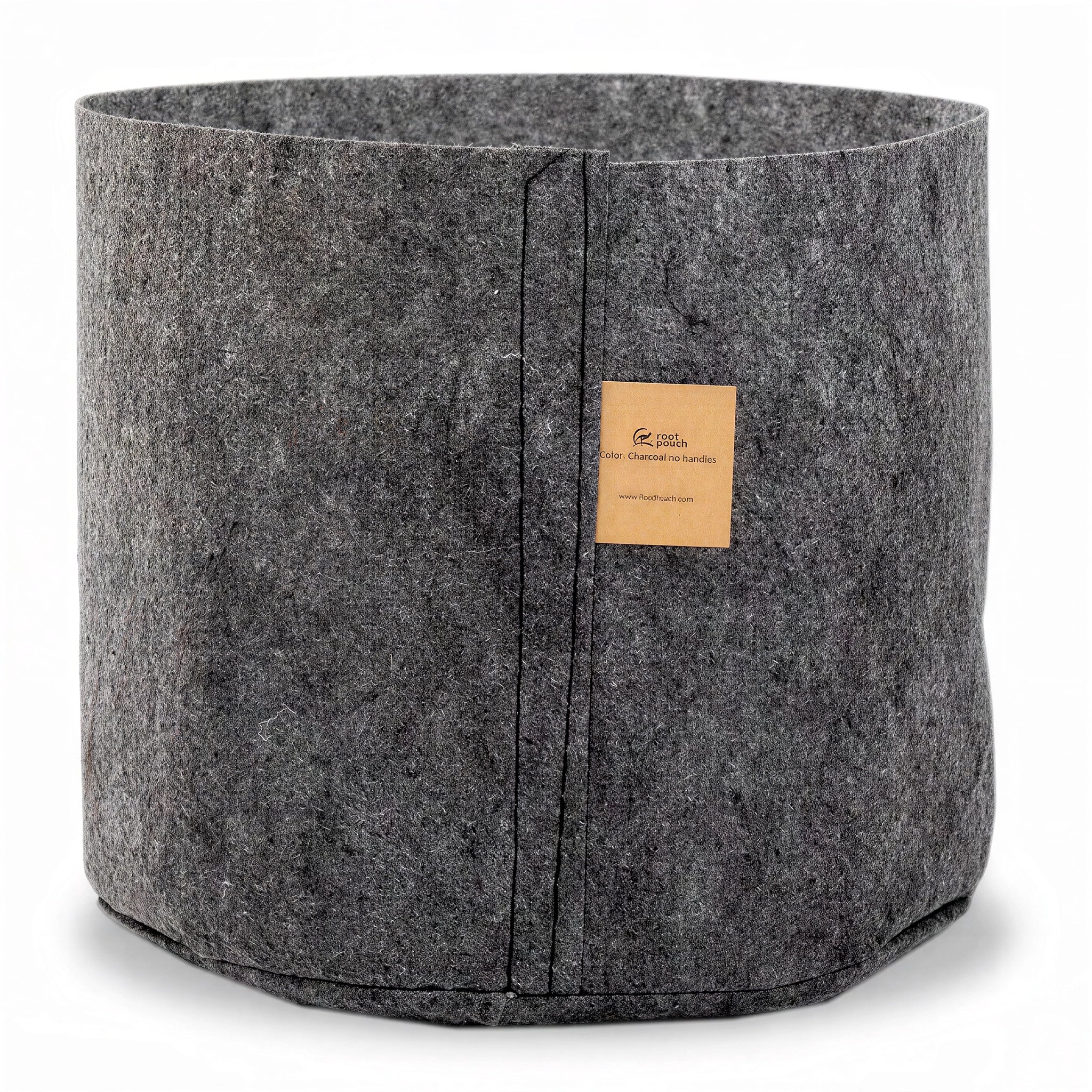 Root Pouch Grey Multi-Use Heavy-Weight Fabric Pot, 5 Gallon