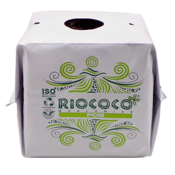 RIOCOCO PCM Closed Top Coco Grow Bag, 1 Gallon - Pack of 44
