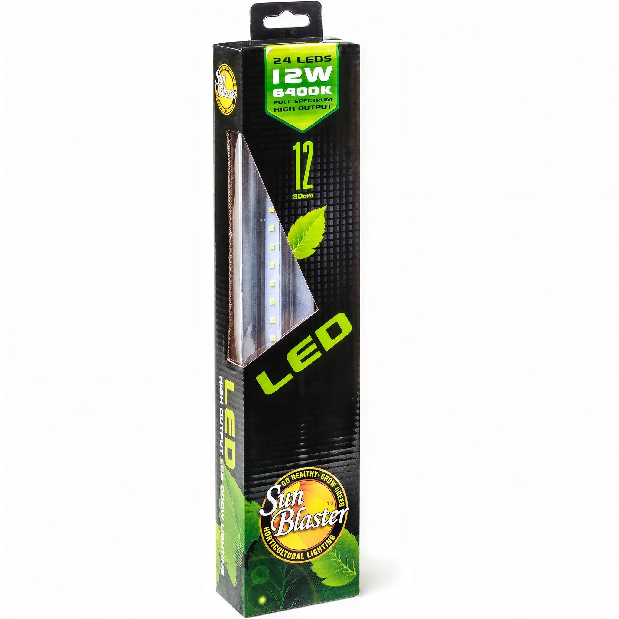 SunBlaster High Output 24-LED Strip Light, 12 Watt - 6400K - 12 in.