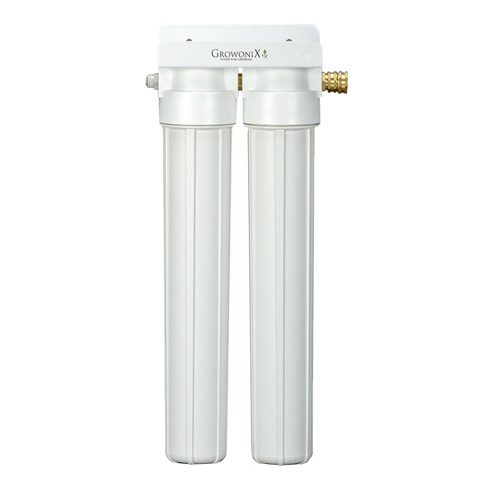 GrowoniX 2800 GPD Slim Scrub Dechlorinator and Sediment Filter System