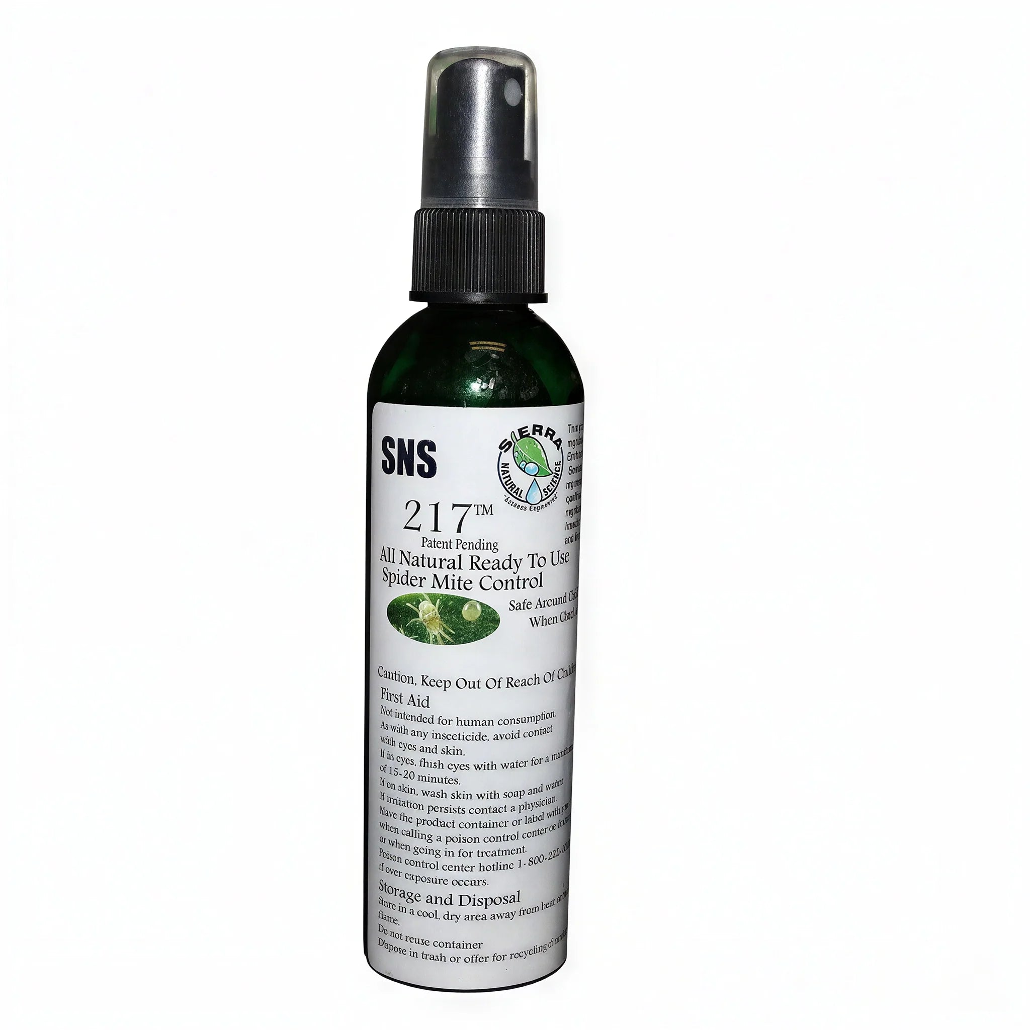 Sierra Natural Science 217 Spider Mite Control Ready-to-Use, 4 Ounces